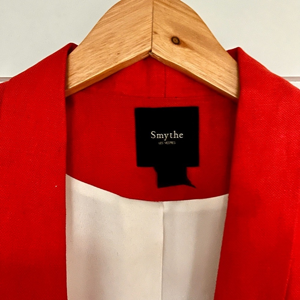 Smythe Red Blazer - Picture 3 of 6